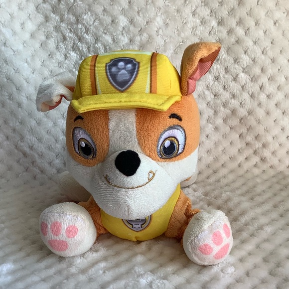 Paw Patrol Rubble Dog Stuffed Animal Plush Toy - Picture 1 of 5